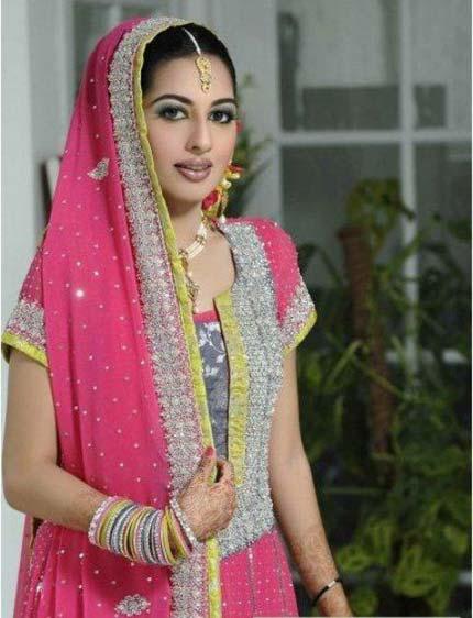 Bridal Mehndi Dresses 2012 for Pakistani Brides a Courteous Collection for Hymeneals