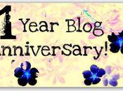 Happy First Blog Anniversary