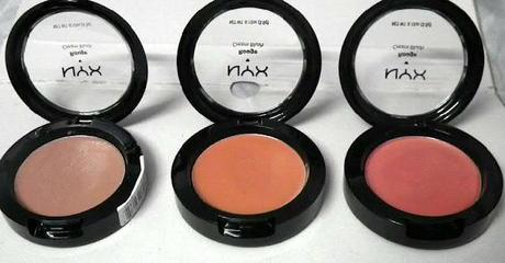 Preview: NYX Cream Blushes in Tickled, Orange and Golden