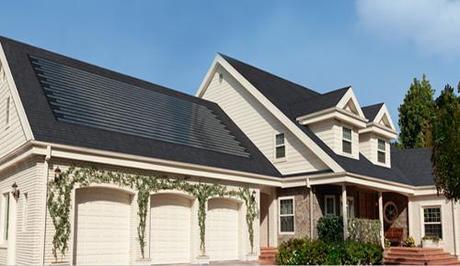 Dow Powerhouse solar shingles Eco Design Day: Decorating with Solar Panels HomeSpirations