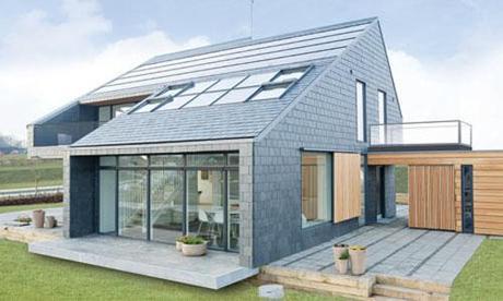 active house lystrup denmark Eco Design Day: Decorating with Solar Panels HomeSpirations