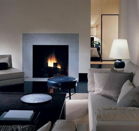 architectural digest fireplace1 Fireplace Design and Decorating Ideas HomeSpirations