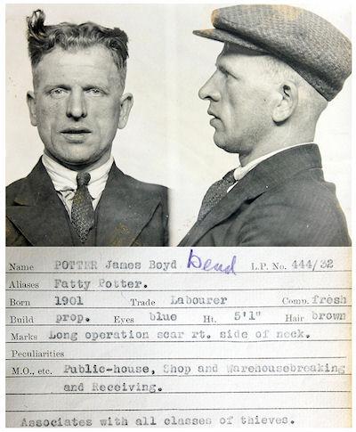 Police Mugshots Of 1930s Criminals