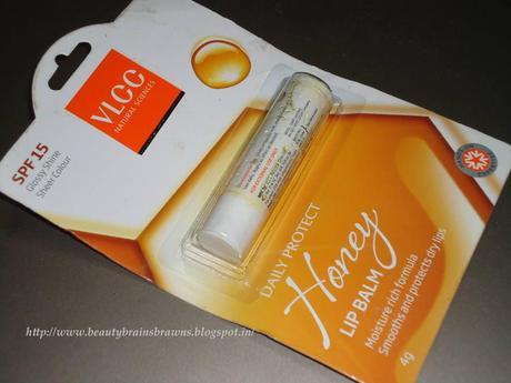VLCC Daily Protect Honey Lip Balm Review
