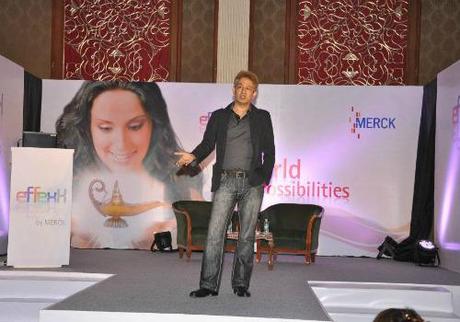 PR Info:  'World of Possibilities' by Merck [India] with Jawed Habib, Marvie beck and Cherag Bemboat