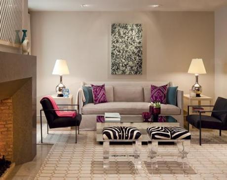 menlo living room Using Art in Home Interior Design  HomeSpirations