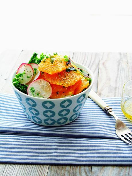 Early Spring Savoy Cabbage Salad with Lemony Vinaigrette