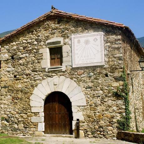 One of the 17 sundials in Gualba