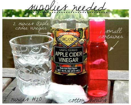 apple cider vinegar toner