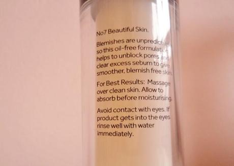 No7 Beautiful Skin Blemish Defence Serum