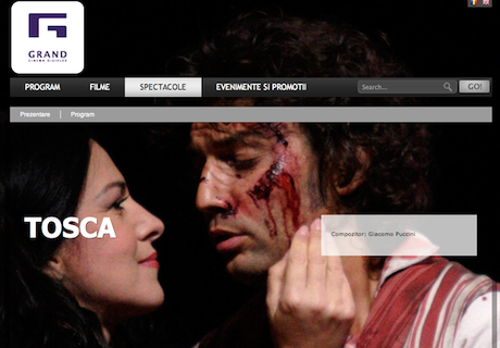 Tosca screening in Bucharest, September 20