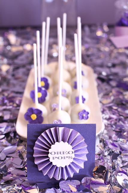 Purple Themed Party by The Velvet Lily Florist