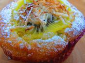 Kiwifruit, Lime Coconut Muffins