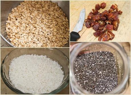Oatmeal, Raisin, Coconut, and Chia Seed Cookies