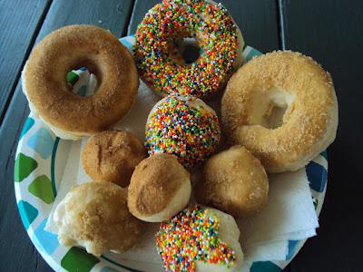 Homemade Baked and Glazed Doughnuts