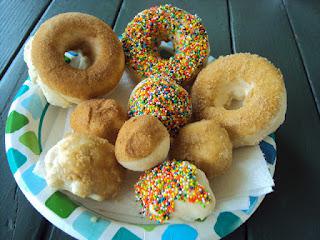 Homemade Baked and Glazed Doughnuts