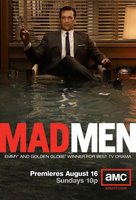 Mad Men Season 4 Premiere #Poster + The Graphic Art of Mad Men