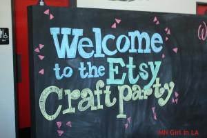 The ETSY Party at CRAFTED #spon