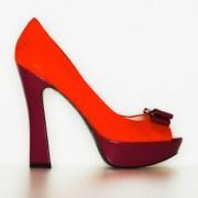 red high heel shoe
