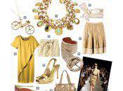 Fashionable Gold Dress Accessories Glamour-Filled Occasion