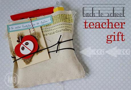 back to school...teacher's gift with Canvas Corp.