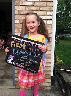 First Day of Kindergarten!