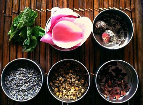 Herbs for my tea iphone shot