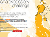 Fashion Snackcessory Challenge from Fiber Trip Mercedes-Benz Week Fall 2013