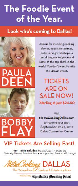 Win Tickets to See Paula Deen at the MetroCooking Event on September 23