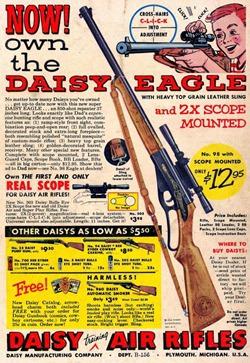 Daisy Eagle Air Rifle Ad