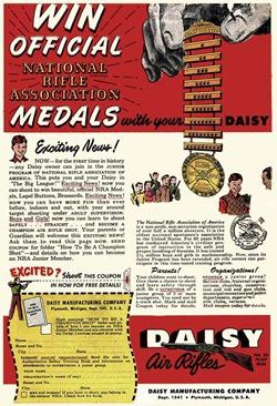 Daisy Air Rifles Ad