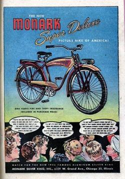 Monarch Super Deluxe Bike Ad