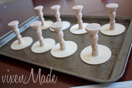 Ribbon Trimmed Cupcake Stands