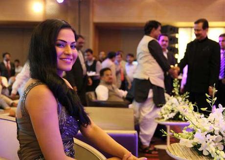 Veena Malik Participated in The Launching Ceremony of Sahara TV News Channel a Lascivious Ceremony