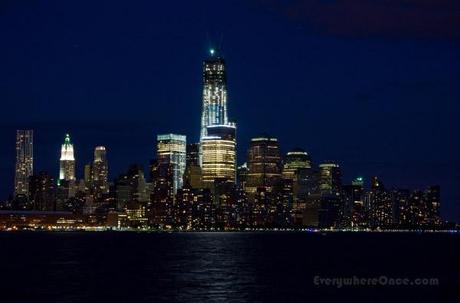 Lower Manhattan Nighttime Skyline