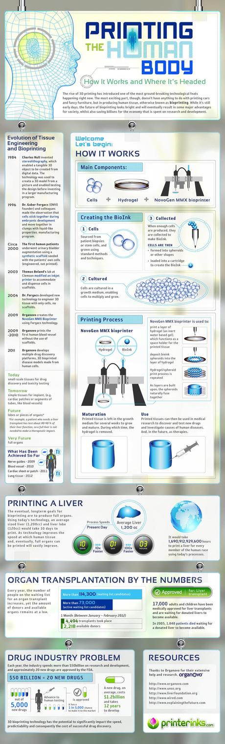 Bioprinting Infographic