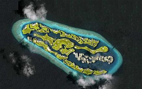Maldives reveals plans for floating golf course