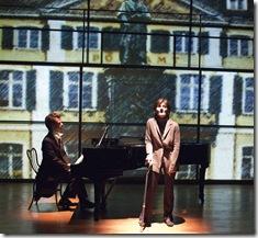 Janet Ulrich Brooks and George Lepauw in 33 VARIATIONS by Moisés Kaufman, directed by Nick Bowling.  Photo by Lara Goetsch.