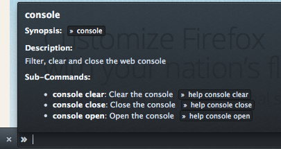 command line firefox