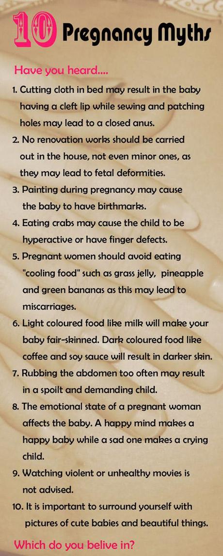 Pregnancy myths