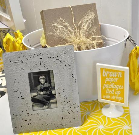A 98th Birthday Party, Gorgeous Yellow and Grey Themed Party by Meghily - Party in Style
