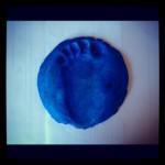 Salt Dough Foot Imprints