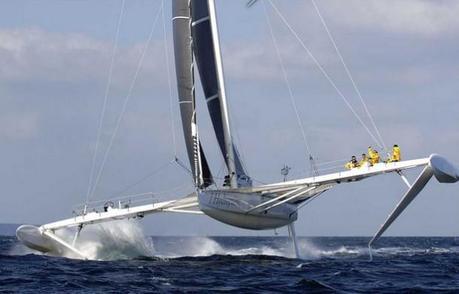 Hydroptere Fastest Sailing Yacht in the World