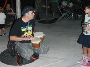 Drum Circle in Hollywood