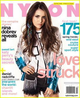 Nina Dobrev in Latest Magazine Cover