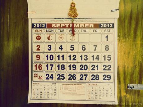 calendar september