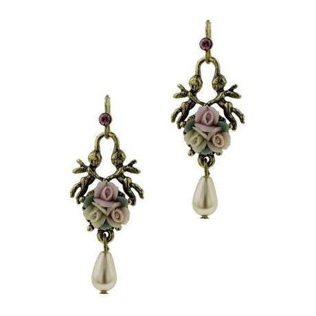 20630Steal of the Day: Porcelain Rose Pearl Earrings