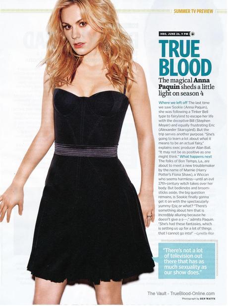Anna Paquin sheds light on True Blood Season 4 in EW