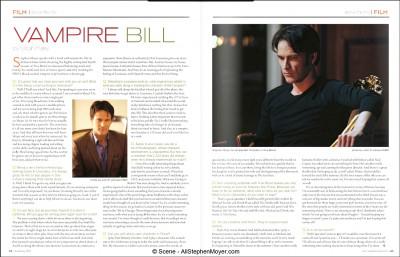 Stephen Moyer talks True Blood and more in Scene Magazine