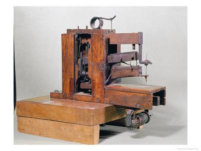 First sewing machine from  Barthelemy Thimonnier